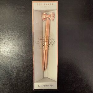 Ted Baker Ballpoint Pen - Rose Gold